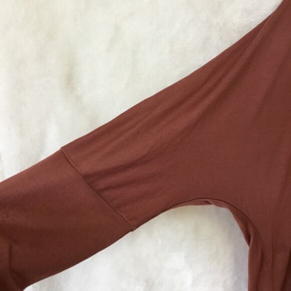 Nation LTD by Jen Menchaca Brownish-Red Long Shirt - Picture 3 of 6